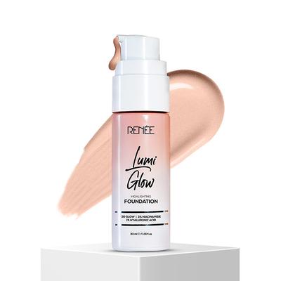 Renee Cosmetics Lumi Glow Highlighting Foundation Satin Ivory 30 ml - Foundation