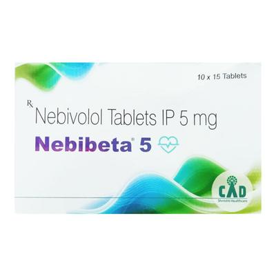 NEBIBETA 5 Tablet 15's - Hypertension-Bet