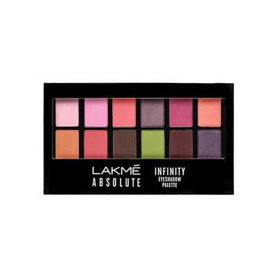 Lakme Absolute Infinity Eye Shadow Palette Pink Paradise 12 Gm - Eye Shadow Palettes