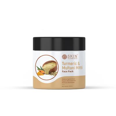 Skin Elements Face Pack - Turmeric & Multani Mitti Face Pack 100gm - Face Packs