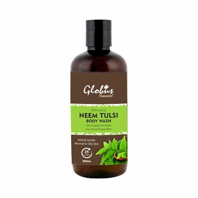 Globus Naturals Refreshing Neem Tulsi Body Wash 300 ml - Shower Gels & Body Wash