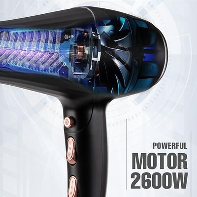 VEGA Professional Pro Dry 2600 Hair Dryer For Salon & Home, 4 Heat & 2 Speed Settings (VPPHD-11) 1's - Hair Dryers