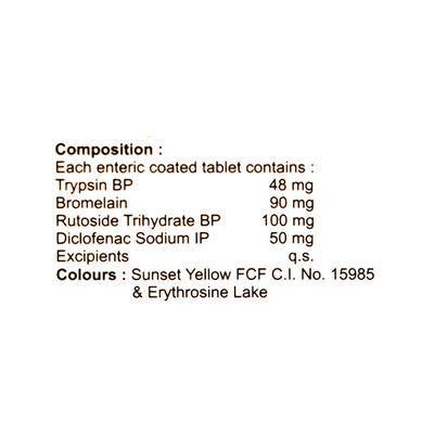 OZYM D Tablet 10's - Pain relief-Nsa