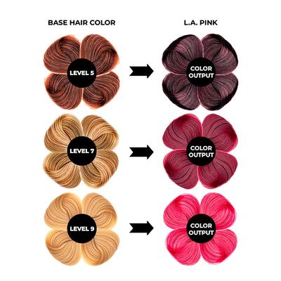 Anveya La Pink Semi Permanent Hair Color 100 ml - Crème