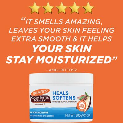 Palmer's Cocoa Butter formula with Vitamin E HEALS SOFTENS, Relives Rough & Dry Skin 200gm - Stretch Mark Cream