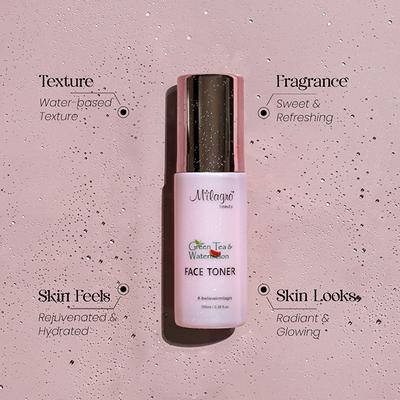 Milagro Beauty Watermelon and Green Tea Toner 100 ml - Toners