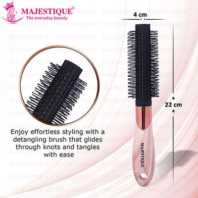 Majestique Prime Roller Hair Brush, Bio-Friendly for Blow Drying and Hair Styling 1's - Hair Brushes