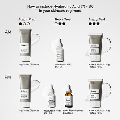 The Ordinary Hyaluronic Acid 2% + B5 V2 Next Gen (INT) 60 ml - Face Serum