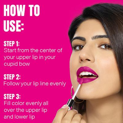 Elle 18 Liquid Lip Color, Lavender Hues 5.6 ml - Liquid Lipsticks