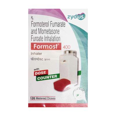 FORMOST 400 WITH DOSE COUNTER Inhaler 120md - Asthma/COPD-Ast