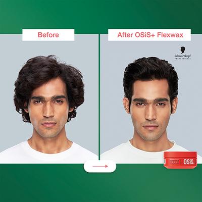 Schwarzkopf Professional OSiS+ Flexwax Strong Cream Wax hair setting and hold 85 ml - Hair Gels & Waxes