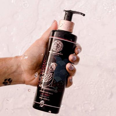 Global Beauty Secrets Japanese Adzuki Bean Face Wash 200 ml - Face Wash & Cleansers