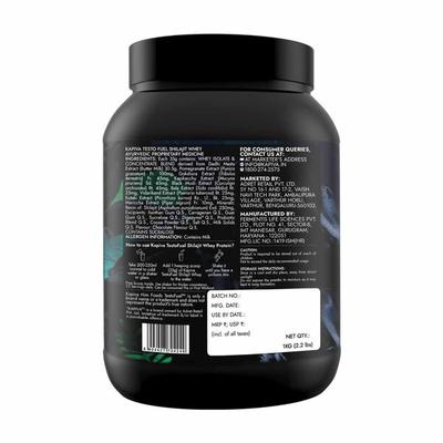 Kapiva Him Foods Testofuel Shilajit Whey Powder - Chocolate 1 kg - Whey Proteins