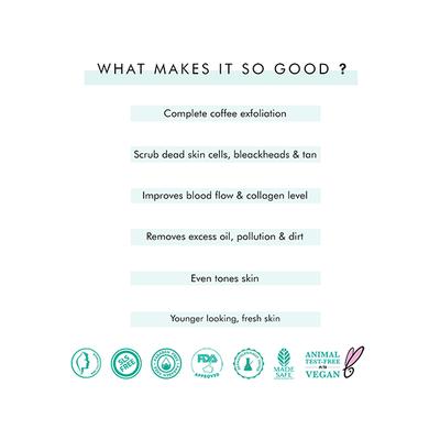 Mcaffeine Coffee Anti Pollution Kit (Coffe Face Wash , Coffee Face Scrub) 2's - Facial Kits