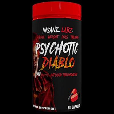 Insane Labz Psychotic Diablo Capsule 60's - Workout Essentials