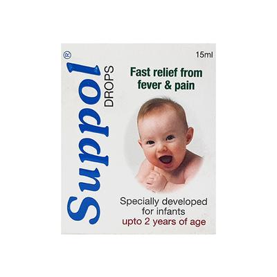 Suppol Delicious Orange Flavour Drops 15ml - Fever-Ana