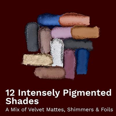 Pilgrim Eyeshadow Midnight Soiree 12-in-1 Highly Pigmented Shades For The Ultimate Glam 24 gm - Eyeshadow, Bases & Primers