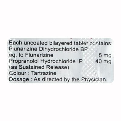 Zinepra 5mg Tablet 10'S - Migraine