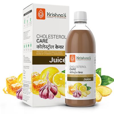 Krishna's Herbal & Ayurveda Cholesterol Care Juice 1000ml - Speciality Medicines