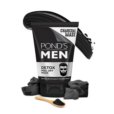 Pond's Men Activated Charcoal Detox Peel Off Mask 75 gm - Masks & Peels