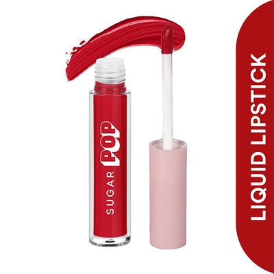 SUGAR POP Liquid Lipstick - 02 Cherry 2.5 ml - Liquid Lipsticks