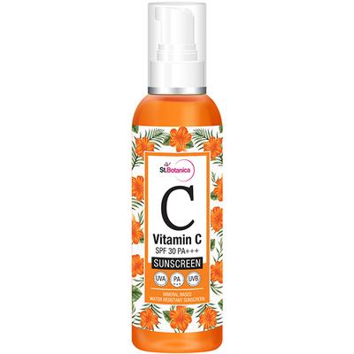 Stbotanica Vitamin C Spf 30 Pa+++ Sunscreen Oil Mineral Based 120 ml - Face Sunscreen