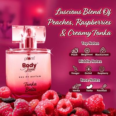 Plum Body Lovin Tonka Bella Eau De Parfum- Fruity Floral Perfume 50 ml - Women Perfumes (Edt/Edp)