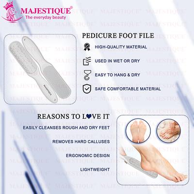 Majestique Foot Callus Remover, Deluxe Pedicure Spa Treatment - Multicolor 1's - Manicure & Pedicure Kits