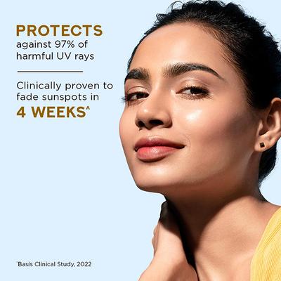 Pond's Sun Miracle SPF 50 PA+++ Creme Gel Sunscreen - Protect and Bright, with Niacinamide 12 gm - Face Sunscreen