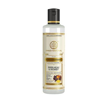KHADI NATURAL SHIKAKAI HONEY HAIR CONDITIONER SLS & PARABEN FREE 210 ml - Conditioners