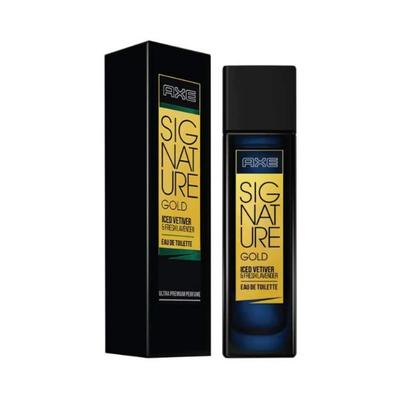 Axe Signature Gold Iced Vetiver & Fresh Lavender Perfume 80 ml - Men Deodorants/Roll-Ons