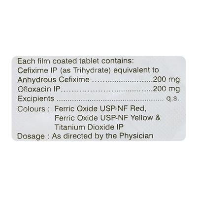 Hifen Plus 200mg Tablet 10'S - Bacterial Infections-Cep