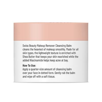 Swiss Beauty Clean It Up Cleansing Balm With Shea Butter 50 gm - Face Wash & Cleansers