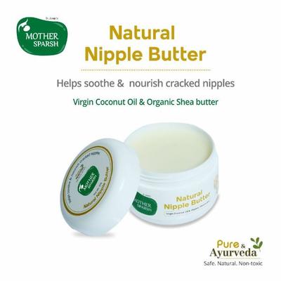 Mother Sparsh Natural Nipple Butter Cream 25 gm - Nipple Cream