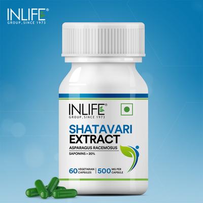 INLIFE Shatavari Extract Capsules 60's - Women Health
