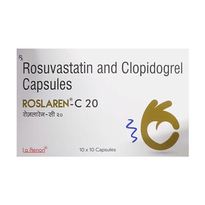 ROSLAREN C 20 Capsule 10's - Blood Clot-Ant