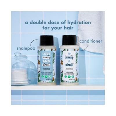 Love Beauty And Planet Coconut Water and Mimosa Flower Sulfate Free Volume and Bounty Shampoo 400 ml - Shampoos