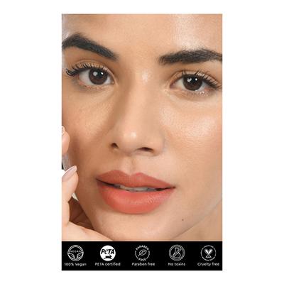 KIRO Lush Moist Matte Lipstick Macadamia Oil & Moringa Oil - Dusky Peach 03 4.2gm - Lipsticks