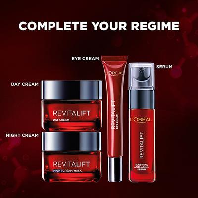 Loreal Paris Revitalift Triple Action Night Cream- Mask 50ml - Face Moisturizers