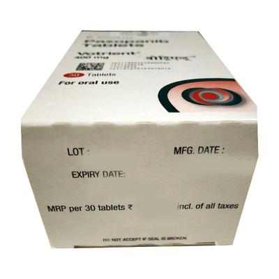 Votrient 400mg Tablet 30'S - Cancer Oncology-Tar