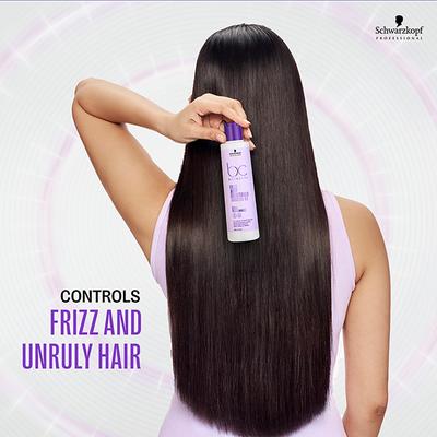 Schwarzkopf Professional Bonacure Frizz Away Conditioner with Babassu Oil with Vegan Keratin 200 ml - Conditioners