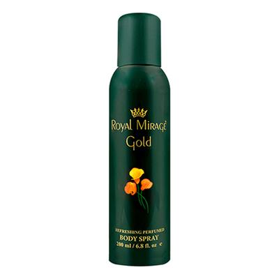 Royal Mirage Gold Long Lasting Deodrant Perfume Body Spray 200 ml - Deodorants/Roll-Ons