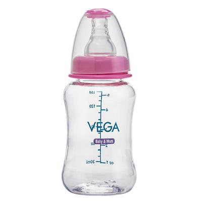 Vega Baby & Mom Tritan Feeding Bottle Regular Neck - Pink 150ml - Feeding & Nursing