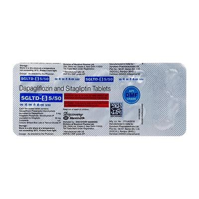 SGLTD S 5/50 Tablet 10's - Diabetes-Ant