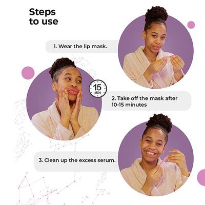 Cosmos by Bewakoof Exfoliating Magic Mineral Lip Mask Powered By Silver & Shea Oil (Pack of 5) 15 gm - Masks & Peels