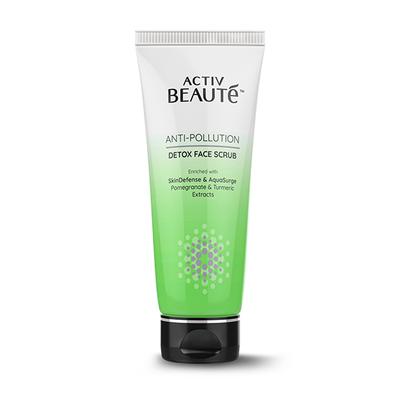 Activ Beaute Anti-Pollution Detox Face Cleansing Scrub 50 gm - Scrubs & Exfoliants