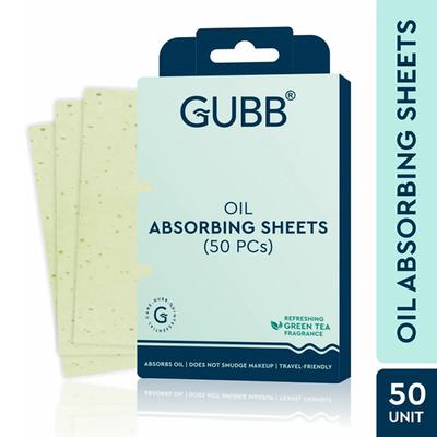 GUBB Blotting Paper - 30 Oil Absorbing Sheets 15 gm - Sheet Masks