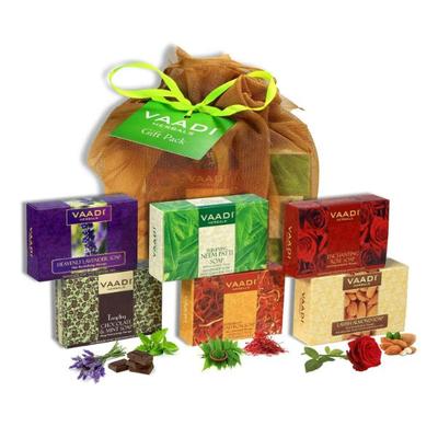 Vaadi Herbals Assorted Soaps Gift Pack 450 gm - Soaps