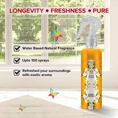 St. John Room Freshener -Jasmine & Sandalwood - Pack of 5 x 250 ml - Men Deodorants/Roll-Ons
