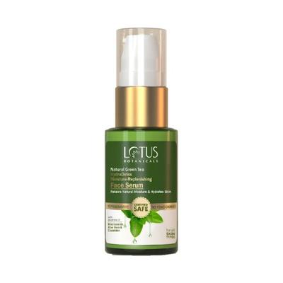 Lotus Botanicals Natural Green Tea Hydra Detox Moisture-Replenishing Face Serum 30 gm - Face Gels